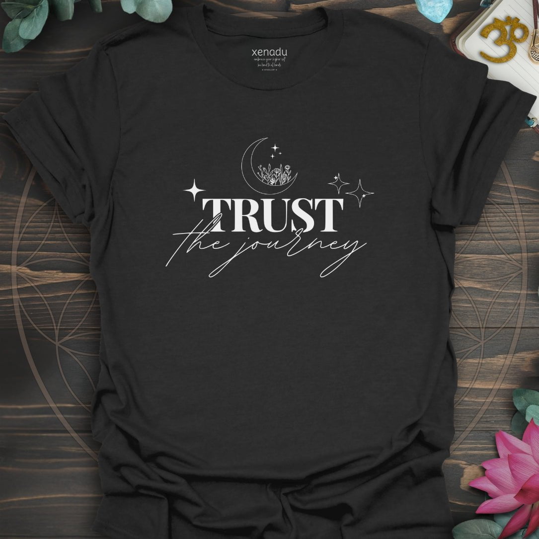 Trust the Journey Tee Black T-Shirt
