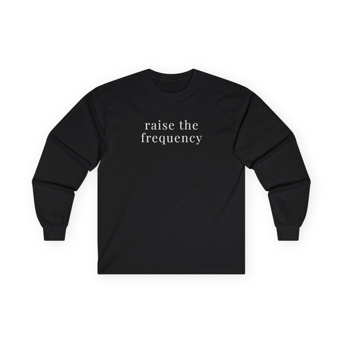 Raise Frequency Long Sleeve Tee Black