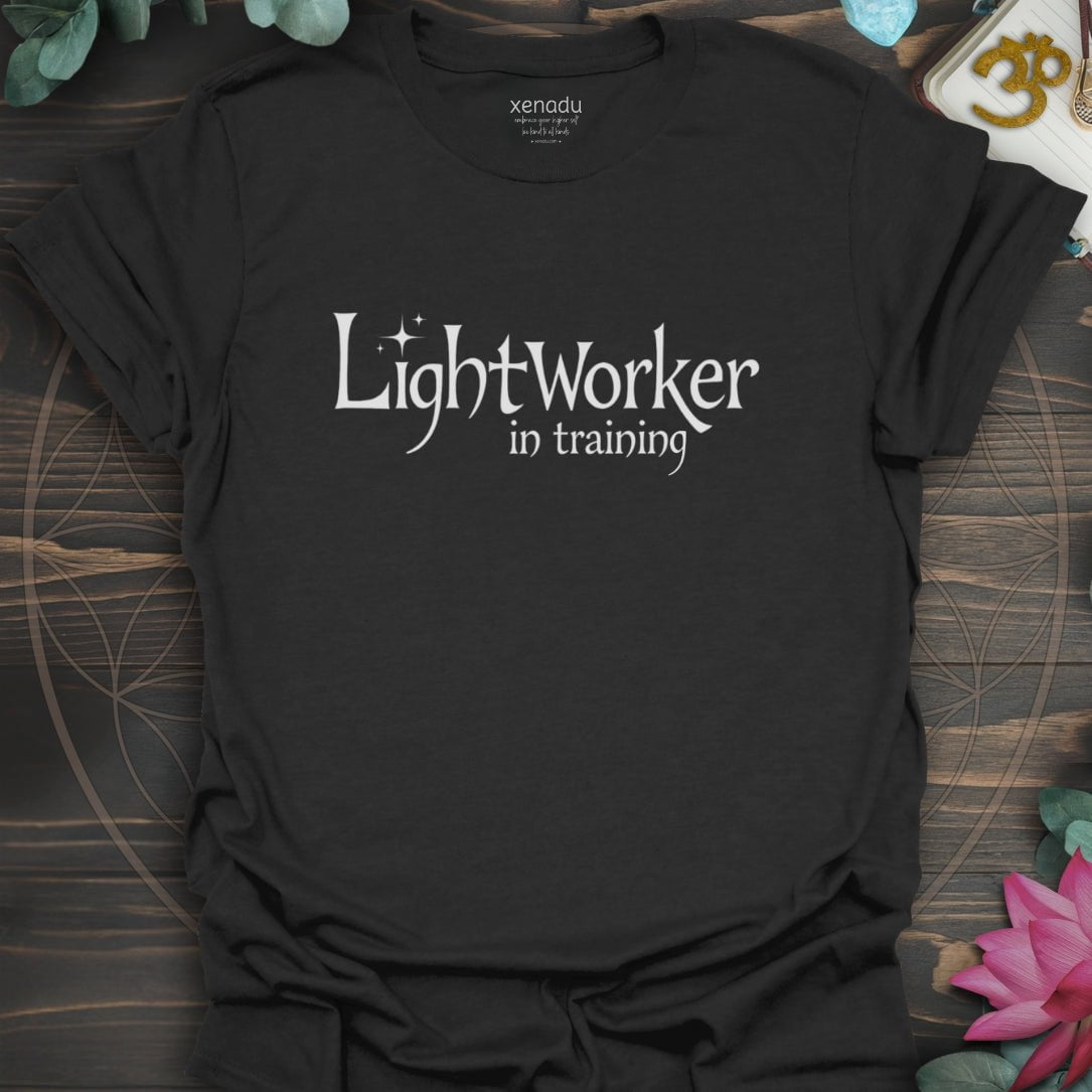 Lightworker in Training Tee Black T-Shirt