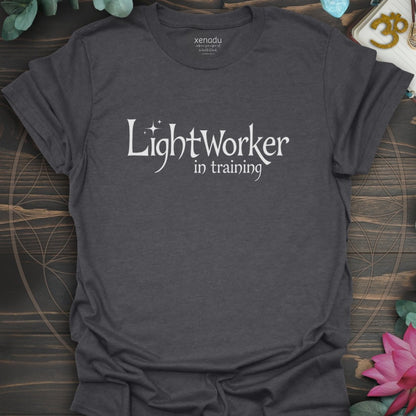 Lightworker in Training Tee Dark Heather Grey T-Shirt