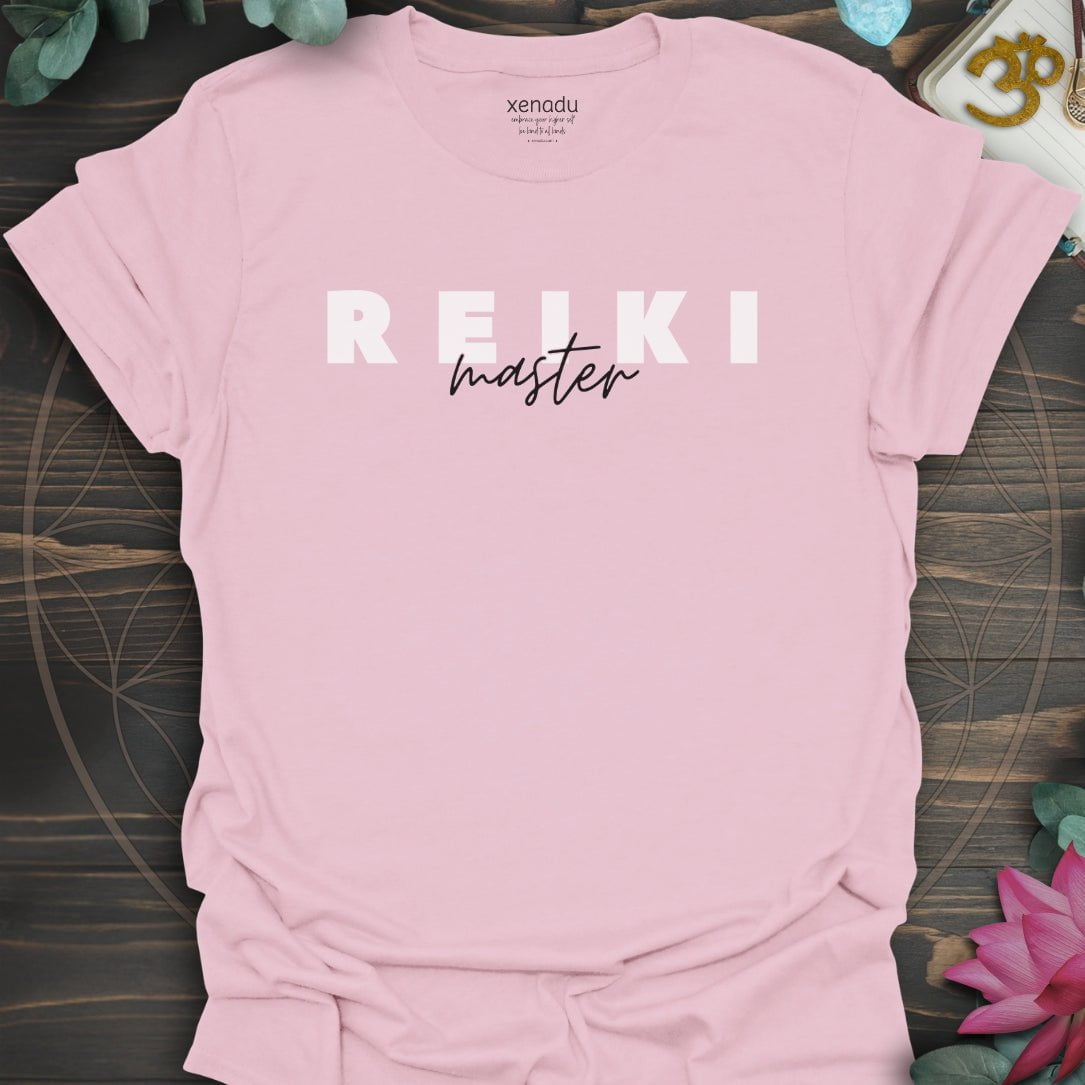 Reiki Master Tee Light Pink T-Shirt
