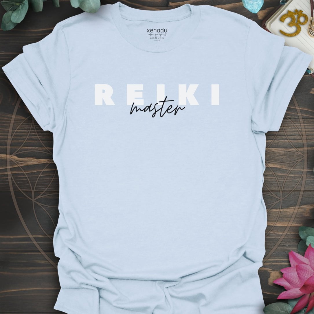 Reiki Master Tee Light Blue T-Shirt