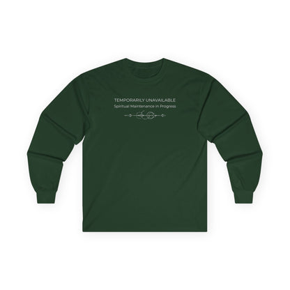 Spiritual Maintenance Long Sleeve Tee Forest Green Long-sleeve