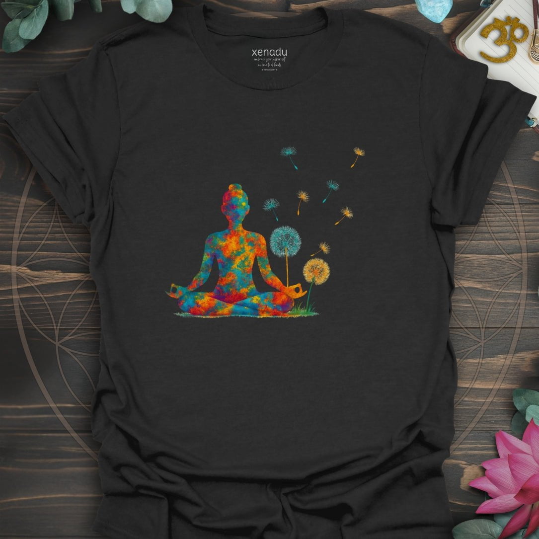 Dandelion Dharma Tee Black T-Shirt