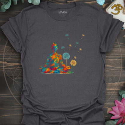 Dandelion Dharma Tee Dark Heather Grey T-Shirt