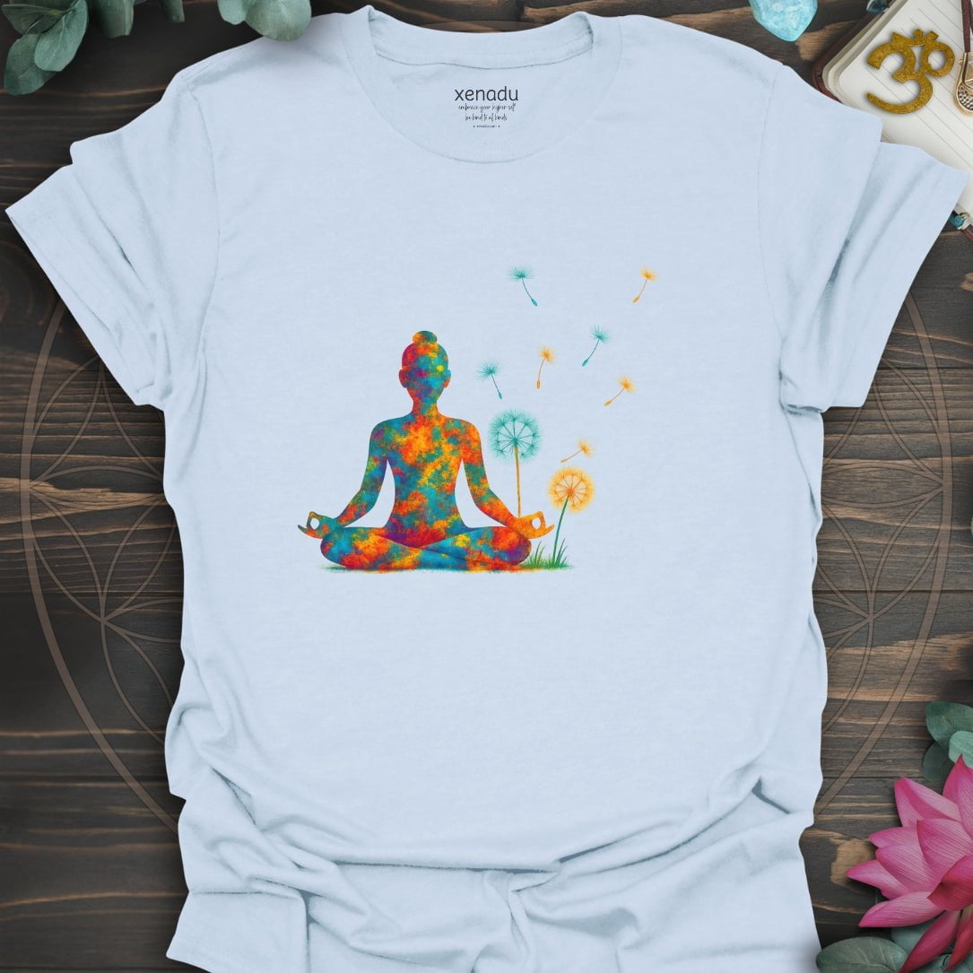 Dandelion Dharma Tee Light Blue T-Shirt
