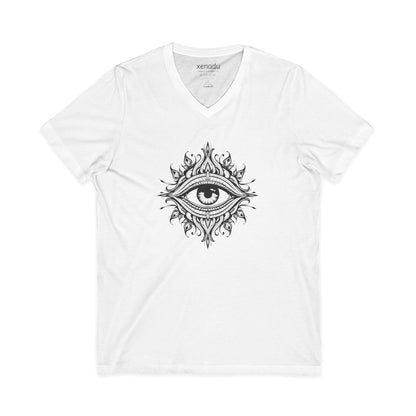 Third Eye V-Neck Tee White V-neck