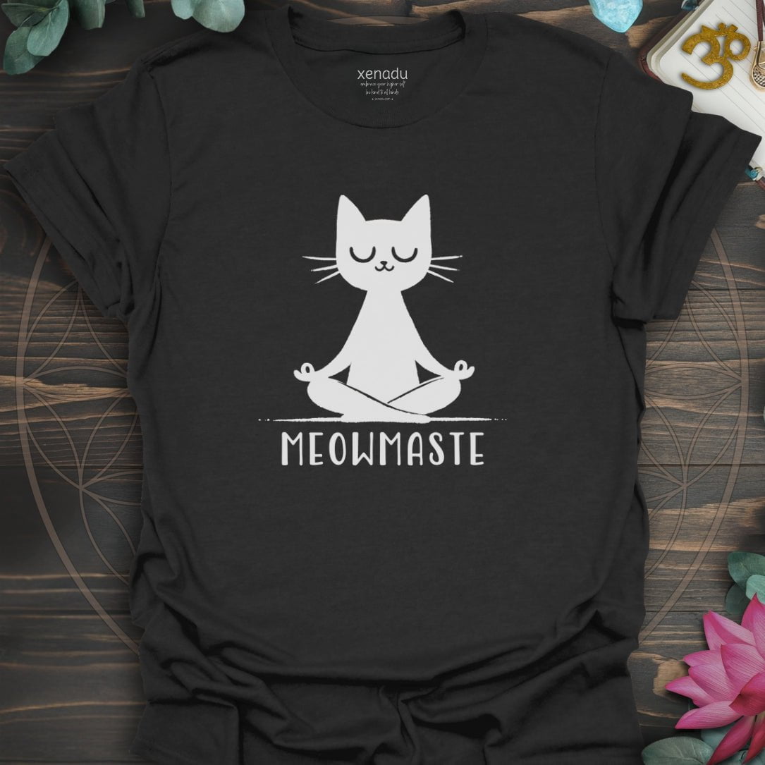 Meowmaste Tee Black T-Shirt