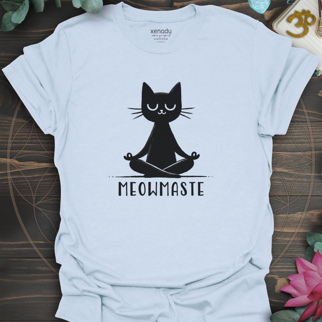 Meowmaste Tee Light Blue T-Shirt