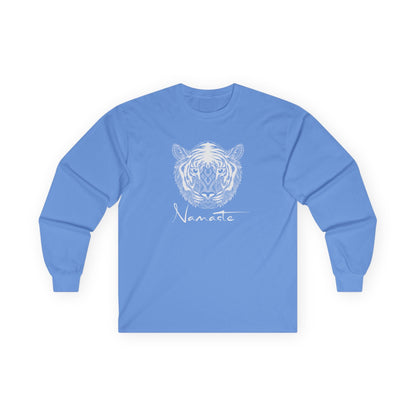 Namaste Tiger Long Sleeve Tee Carolina Blue Long-sleeve