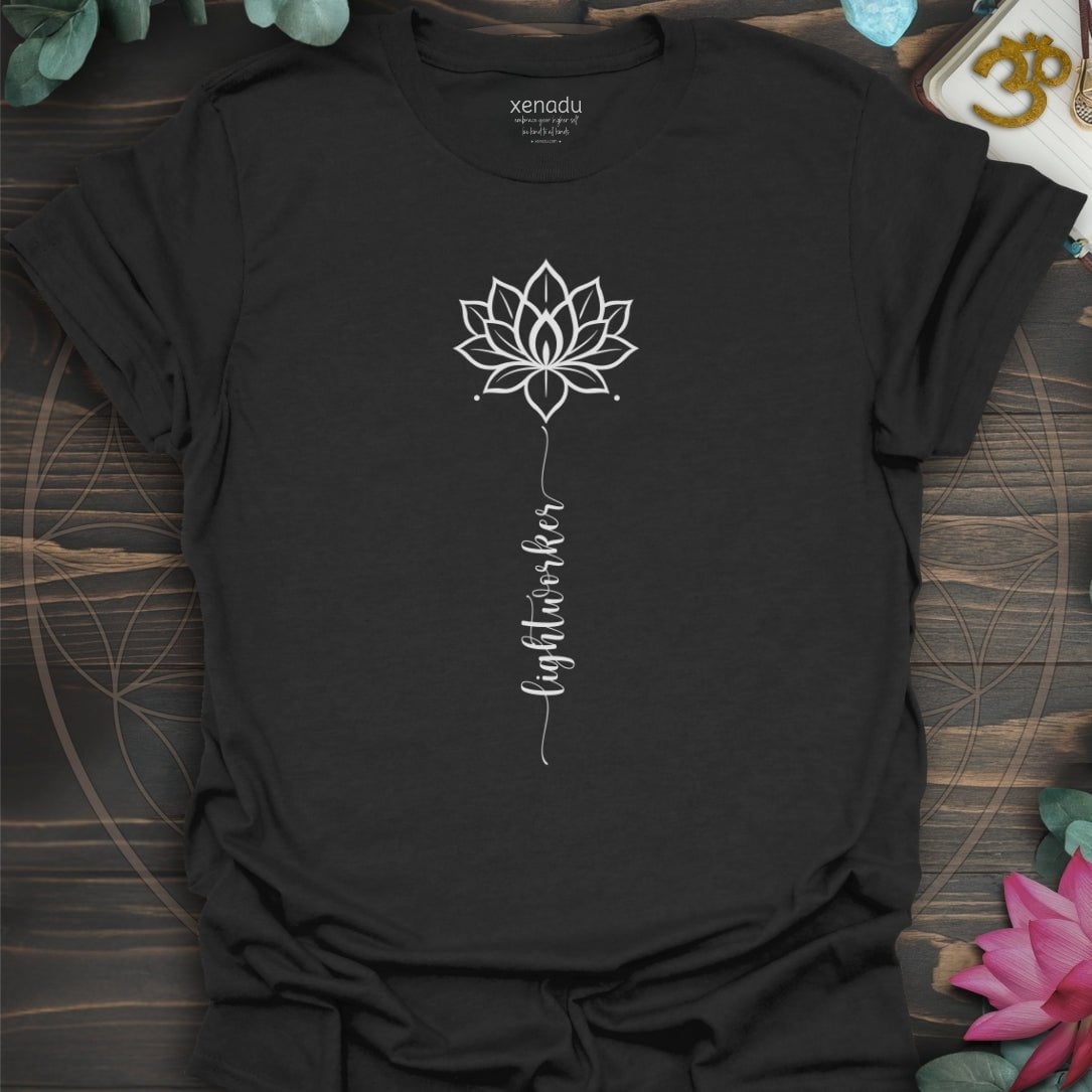 Lightworker Lotus Tee Black T-Shirt