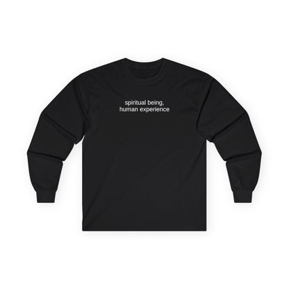 Human Experience Long Sleeve Tee Black Long-sleeve