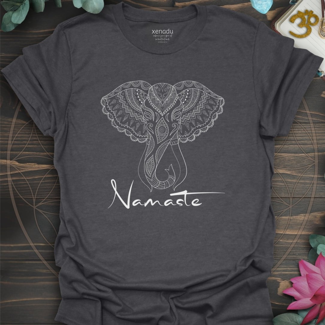 Namaste Tee Dark Heather Grey T-Shirt