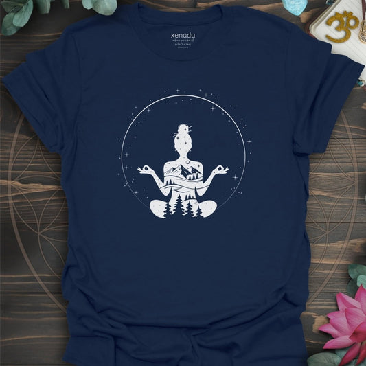 Infinite Peace Tee Navy T-Shirt
