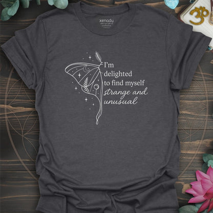 Strange and Unusual Tee Dark Heather Grey T-Shirt