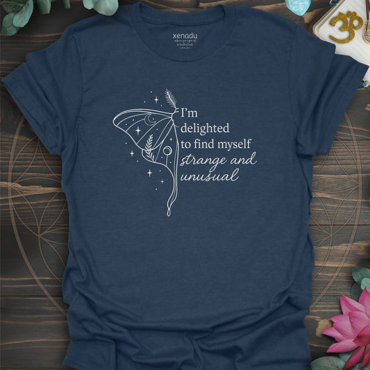 Strange and Unusual Tee Heather Navy T-Shirt