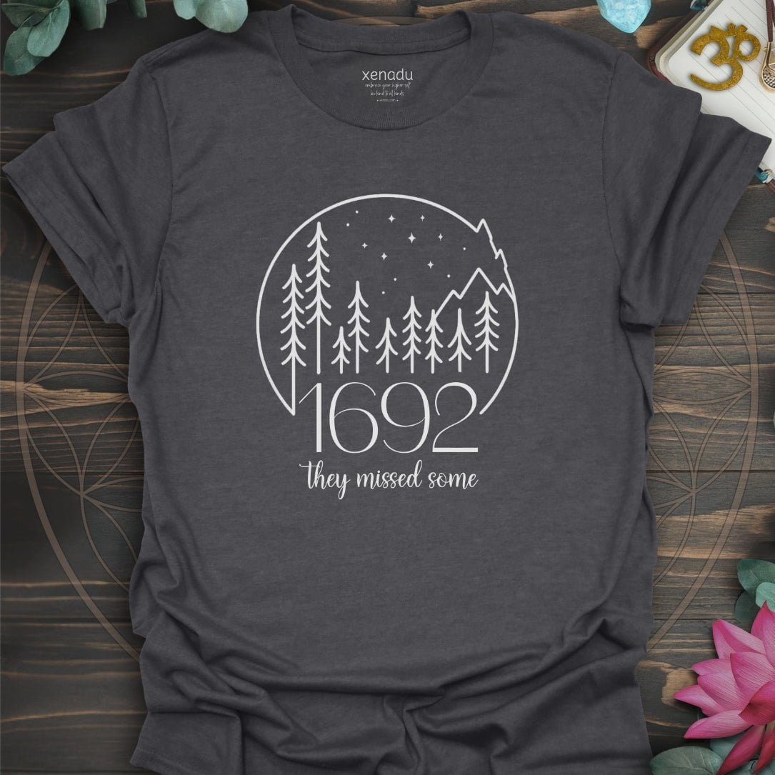 1692 They Missed Some Tee Dark Heather Grey T-Shirt
