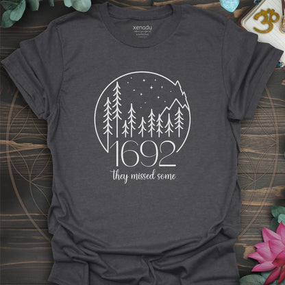 1692 They Missed Some Tee Dark Heather Grey T-Shirt