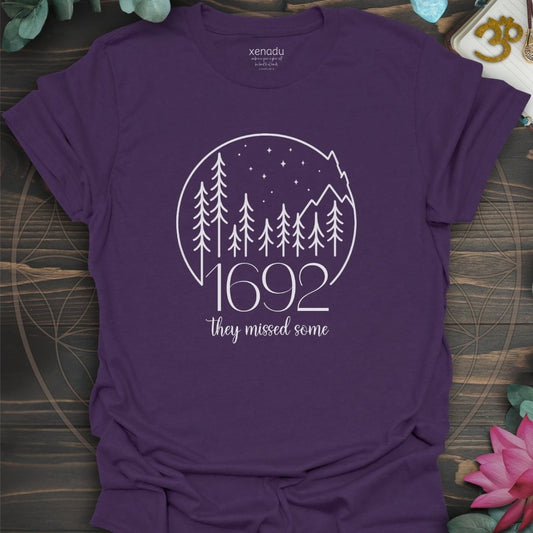 1692 They Missed Some Tee Purple T-Shirt