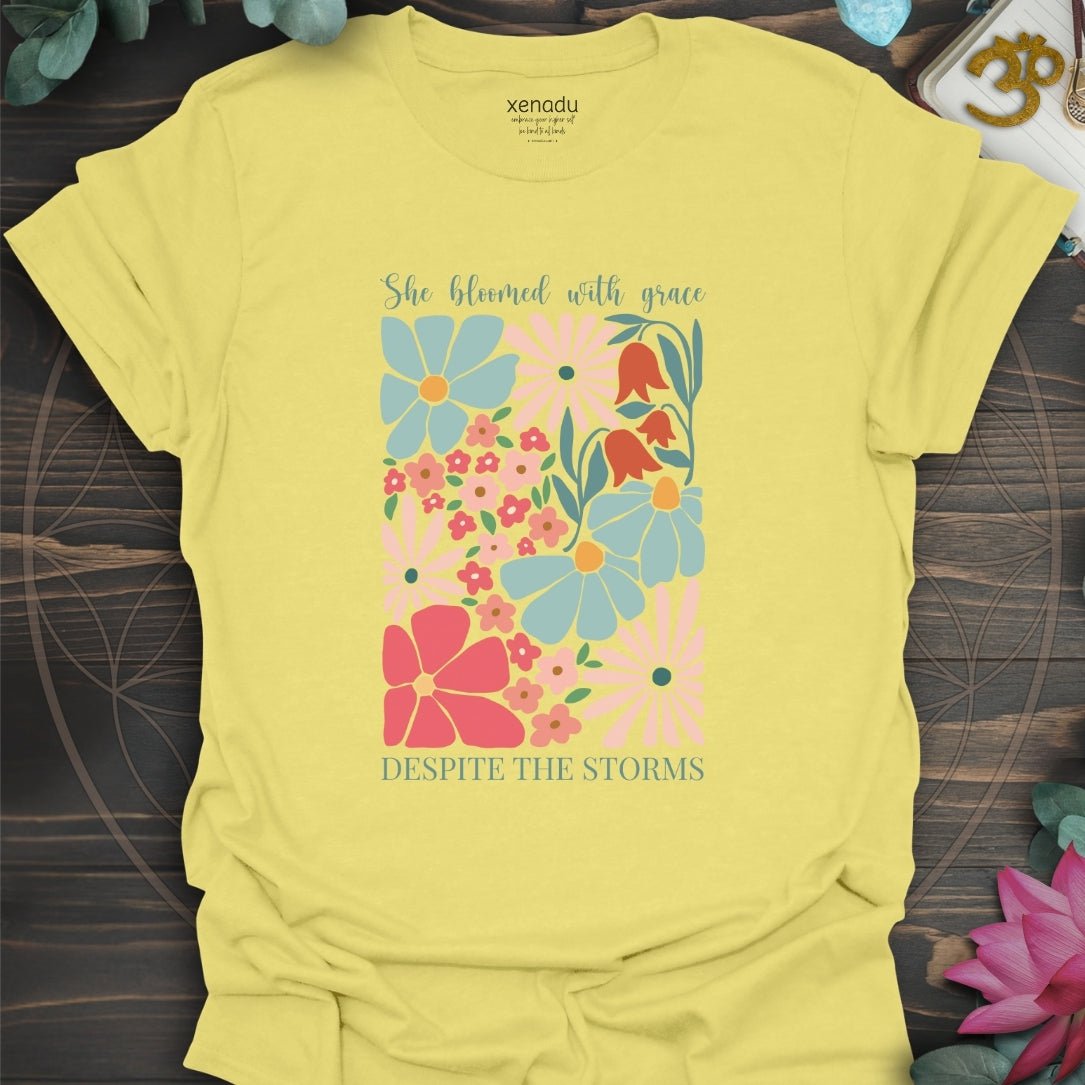 She Bloomed Tee Cornsilk T-Shirt