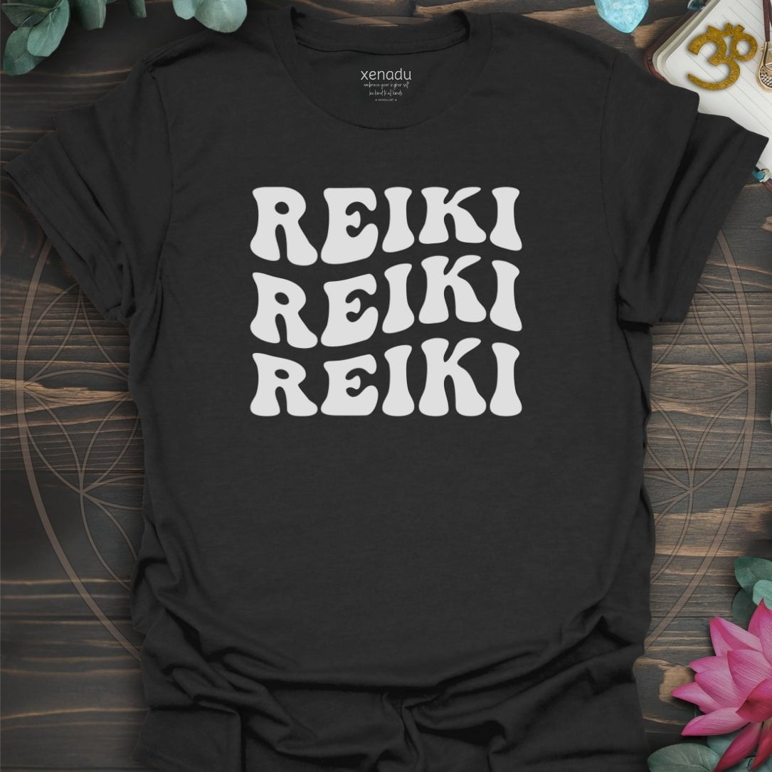 Reiki Reiki Reiki Tee Black T-Shirt