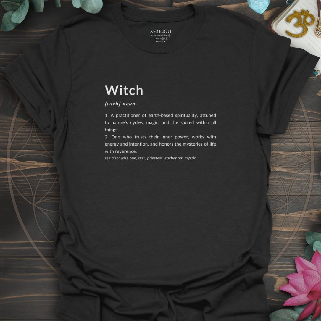 Witch Definition Tee Black T-Shirt