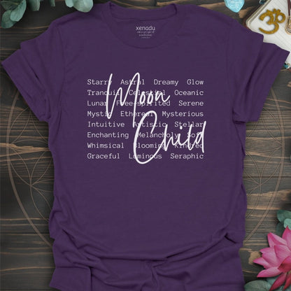 Moon Child Tee Purple T-Shirt