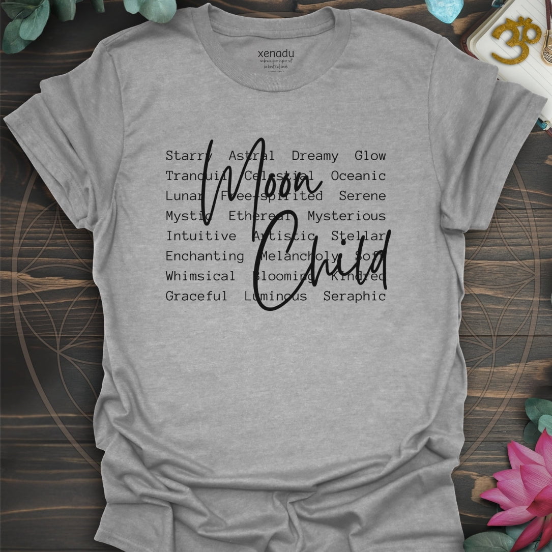 Moon Child Tee Sport Grey T-Shirt