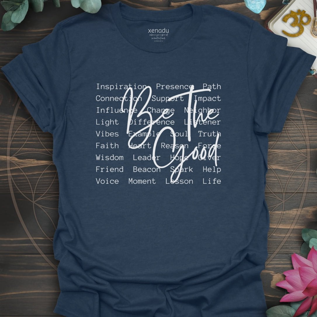 Be The Good Tee Heather Navy T-Shirt