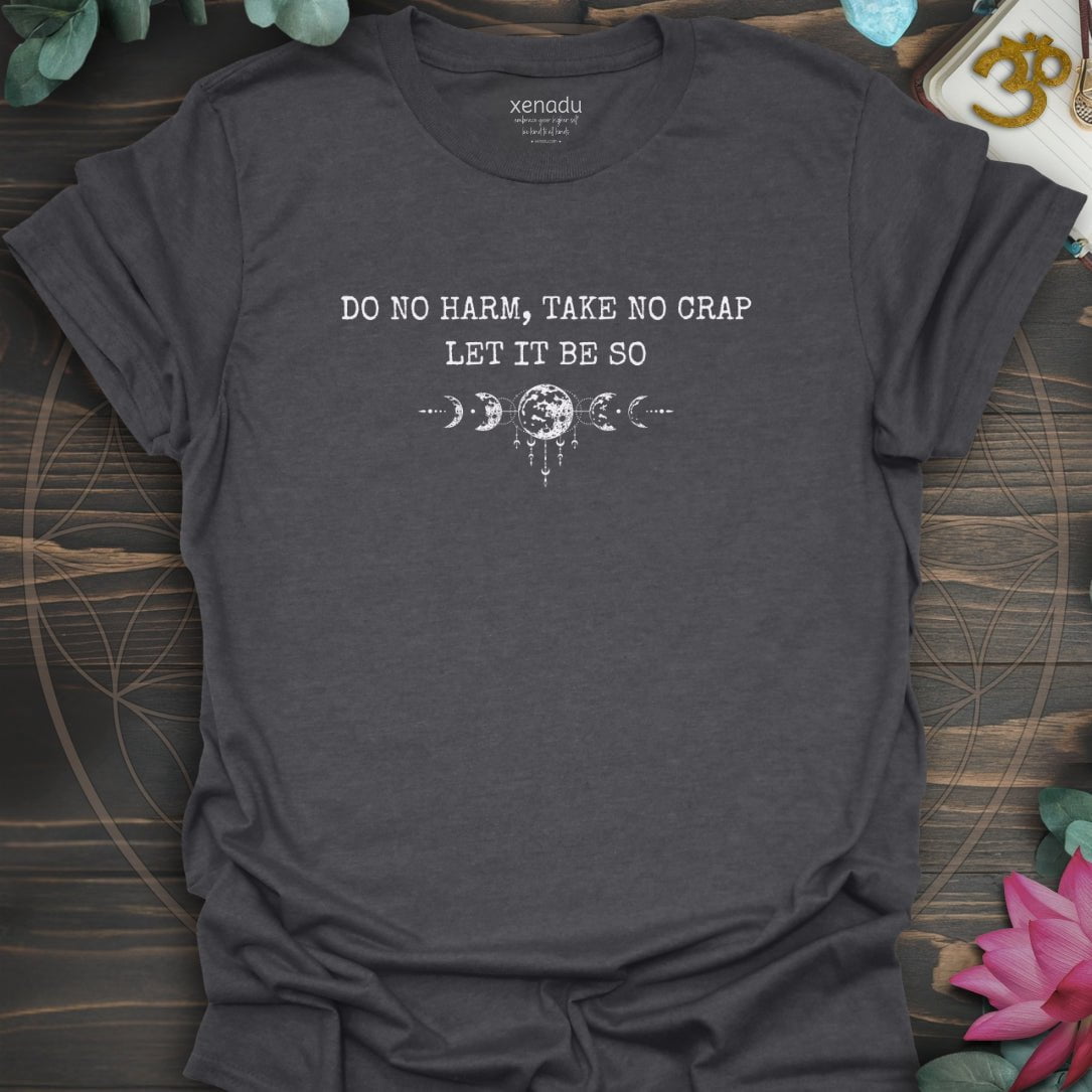 Do No Harm Tee Dark Heather Grey T-Shirt