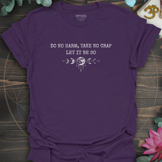 Do No Harm Tee Purple T-Shirt