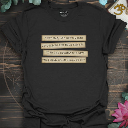 I Am the Storm Tee Black T-Shirt