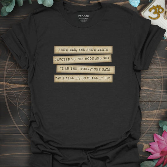 I Am the Storm Tee Black T-Shirt