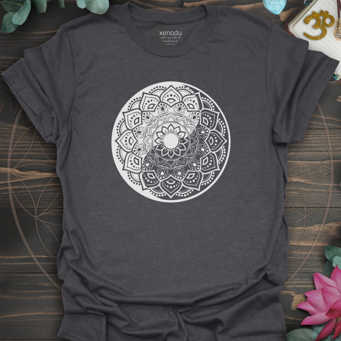 Sacred Balance Tee Dark Heather Grey T-Shirt