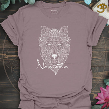 Namaste Wolf Tee Paragon T-Shirt