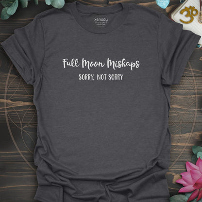 Full Moon Mishaps Tee Dark Heather Grey T-Shirt