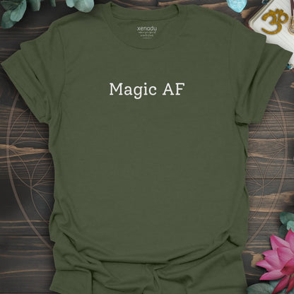 Magic AF Tee Military Green T-Shirt