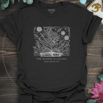 The Akashic is Calling Tee Black T-Shirt