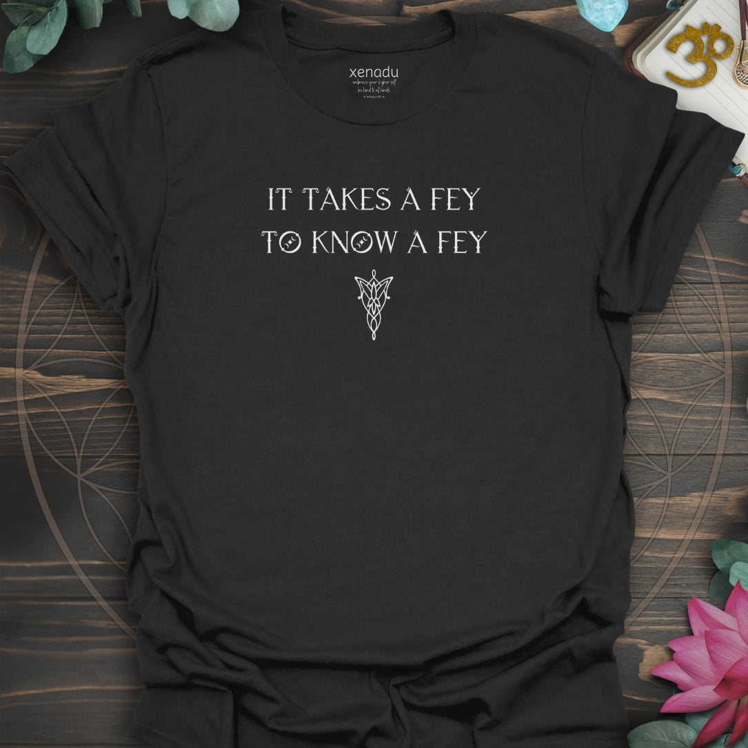 To Know a Fey Tee Black T-Shirt