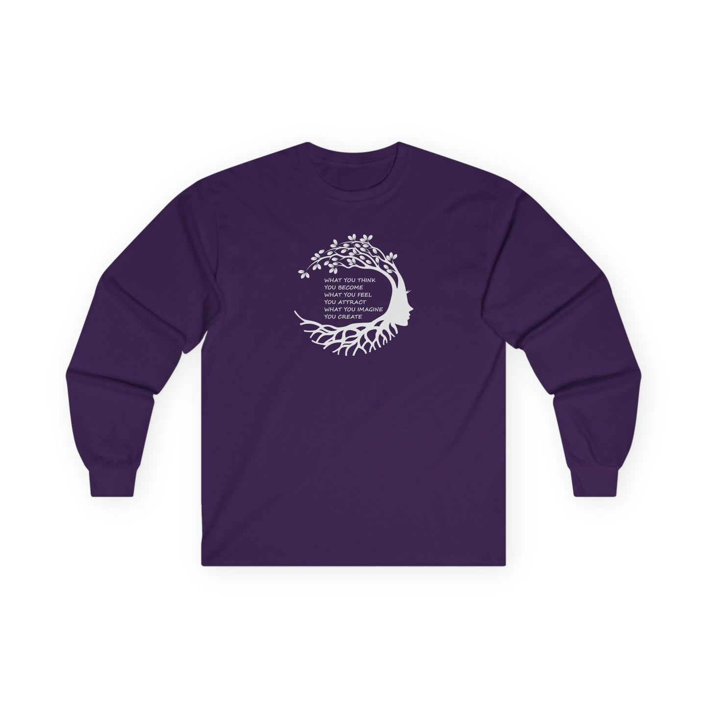 Become Attract Create Long Sleeve Tee