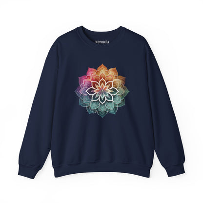 Boho Mandala Sweatshirt Navy Sweatshirt