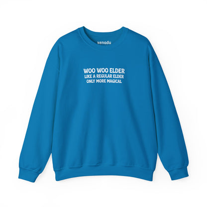 Woo Woo Elder Sweatshirt Sapphire Sweatshirt