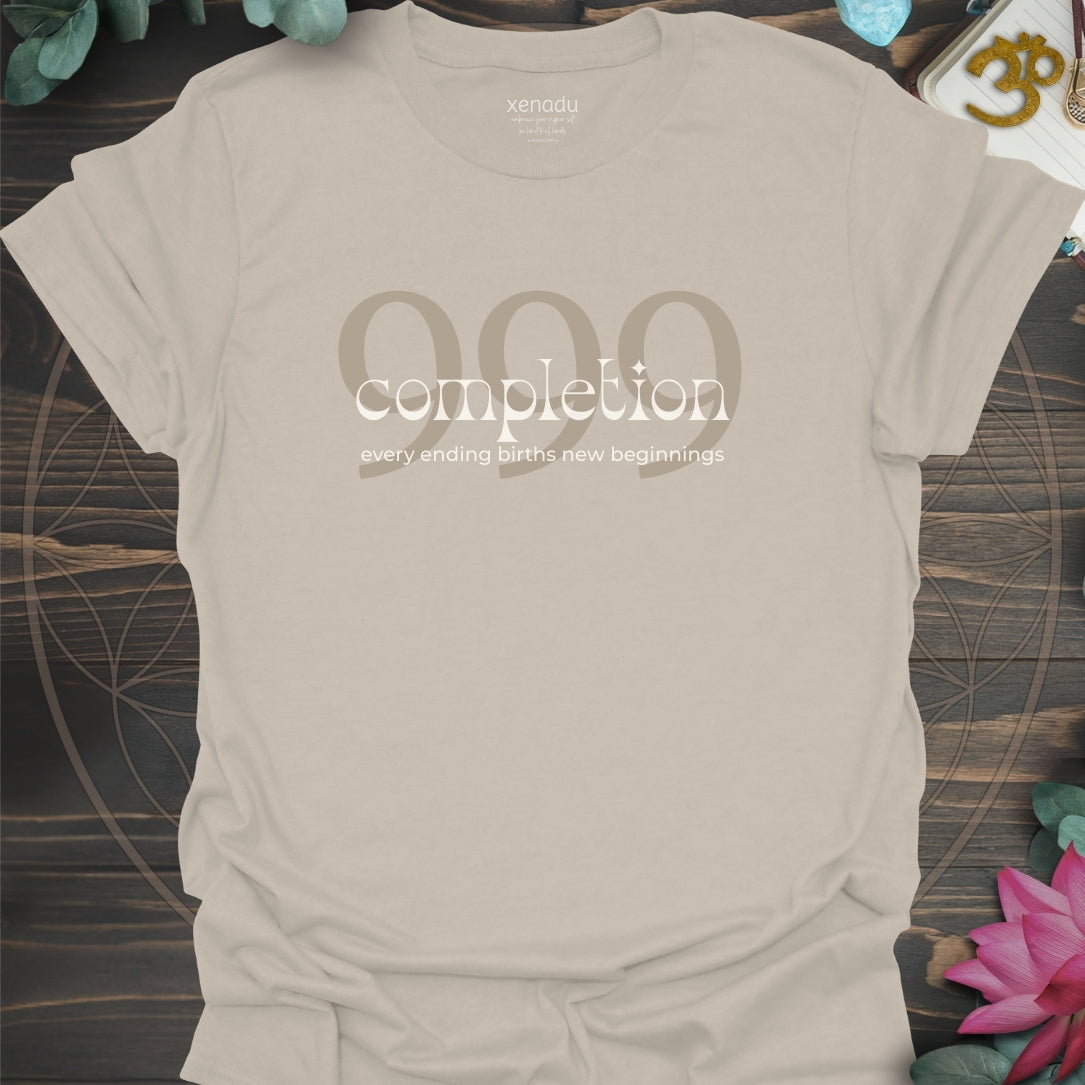 999 Angel Number Tee Sand T-Shirt