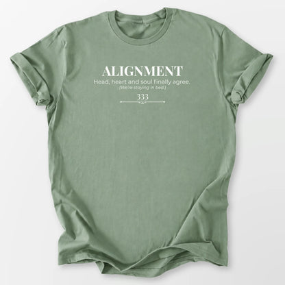 333 Alignment Tee Sage T-Shirt