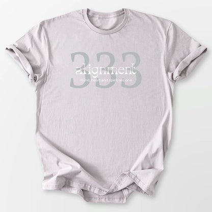 333 Angel Number Tee Ice Grey T-Shirt