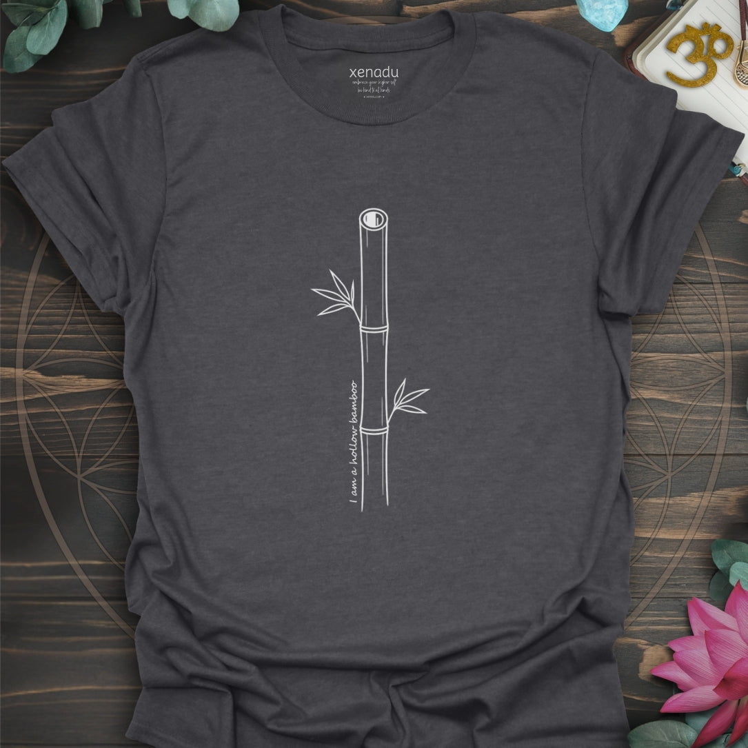 Hollow Bamboo Tee Dark Heather Grey T-Shirt
