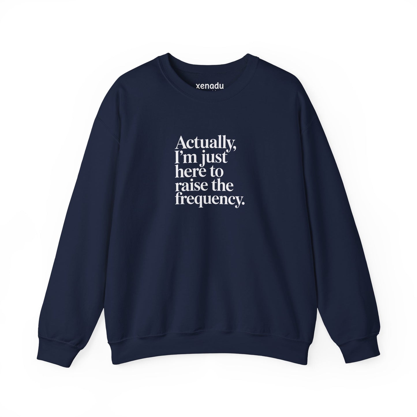 Raise the Frequency Sweatshirt Navy