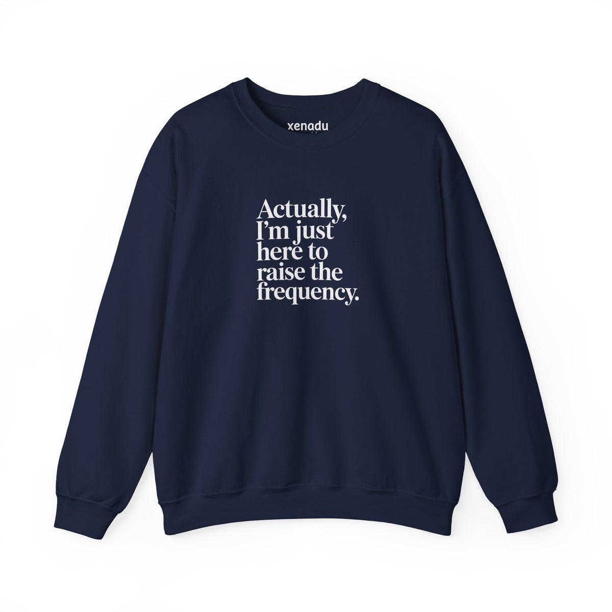 Raise the Frequency Sweatshirt Navy