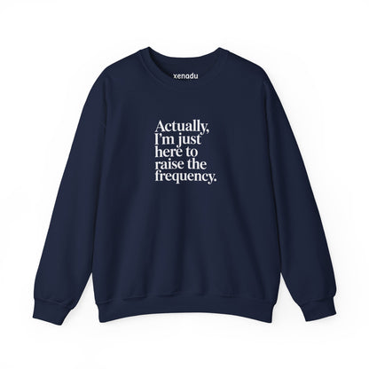 Raise the Frequency Sweatshirt Navy