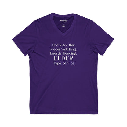 Her Elder Type Of Vibe V-Neck Tee